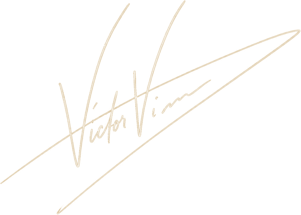 Firma manuscrita de Víctor Viana